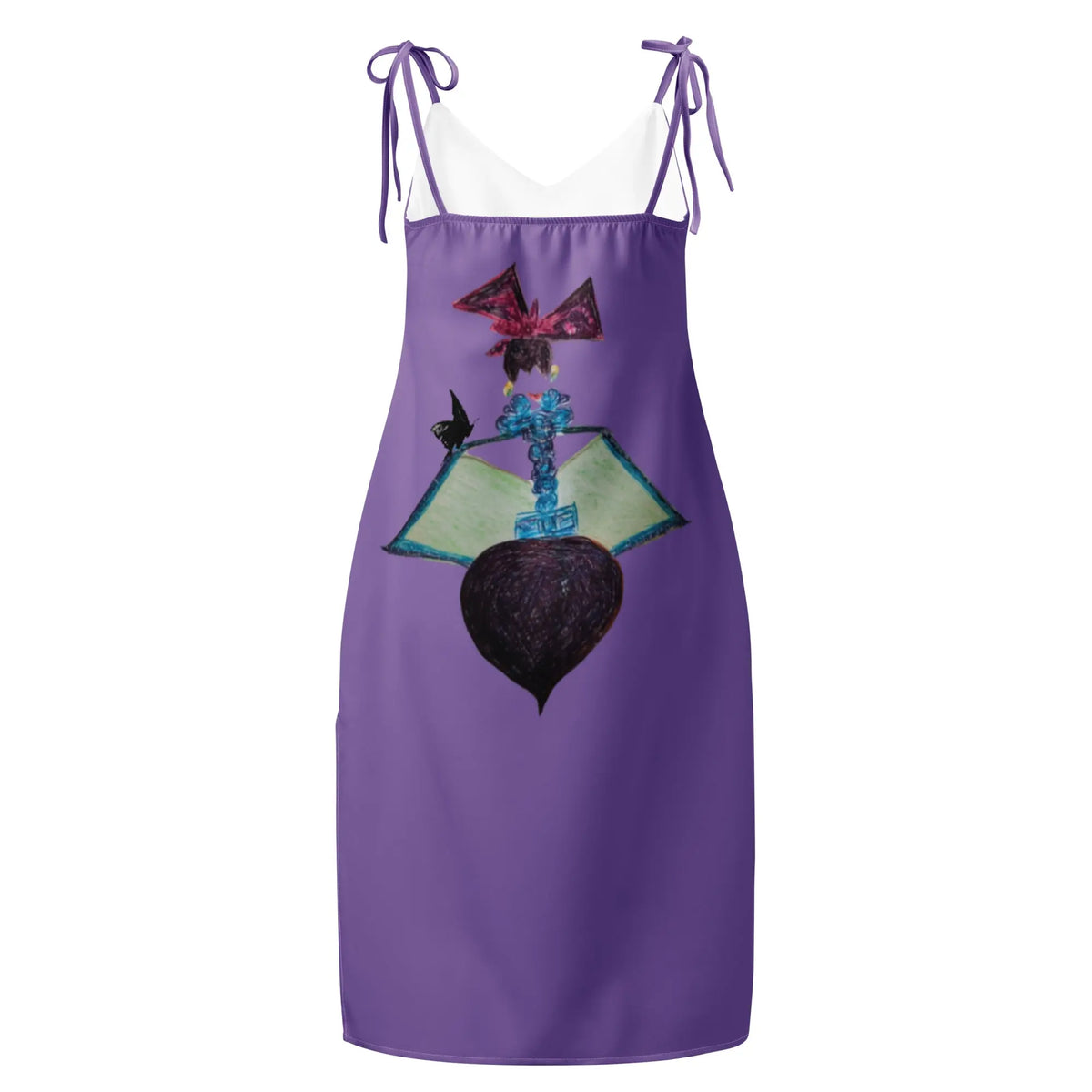 Not So Scary Endora Bewitched Premium Tie-Strap Midi Dress - Designer Collection