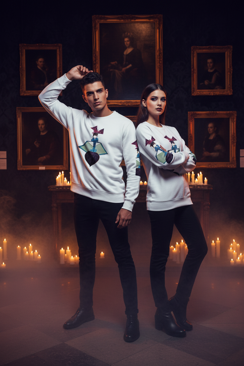 Healing Colors Bewitched Halloween Editorial
