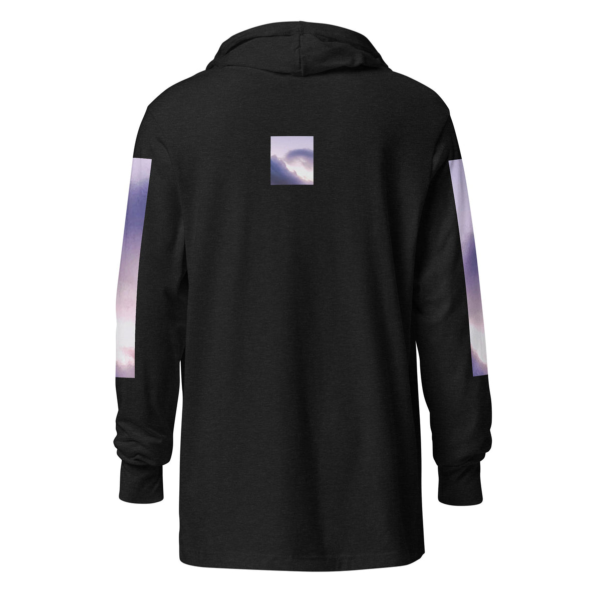 Hooded Long-Sleeve Dark Clouds