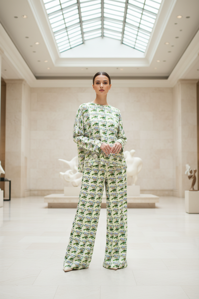 Wide-Leg Pants Editorial